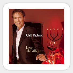 cliff richard love... the album. Sticker